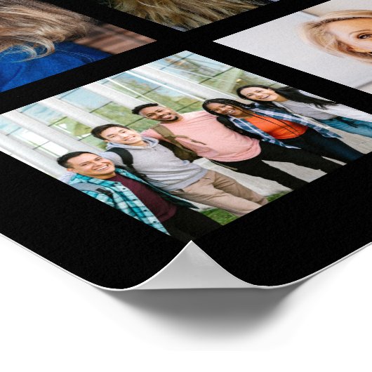 44 Photo Collage 95th Birthday ポスター (角)