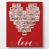 44 Photo Collage Love Instant Camera Film Heart   フォトプラーク (正面)