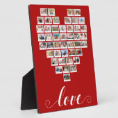 44 Photo Collage Love Instant Camera Film Heart   フォトプラーク (側面)
