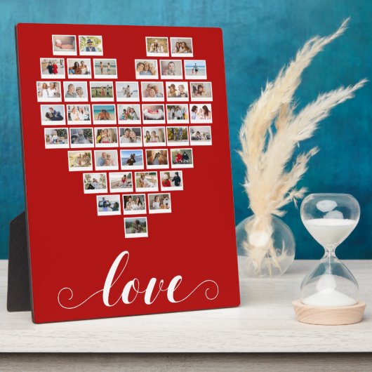 44 Photo Collage Love Instant Camera Film Heart   フォトプラーク (側面)