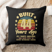 44 Years Ago All Parts Original 44th Birthday  クッション (ブランケット)