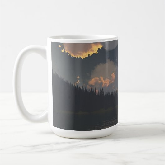 44oz mug with "eclipse" image コーヒーマグカップ (左)