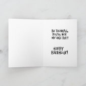 45おもしろい誕生日 カード (内部)