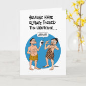 45おもしろい誕生日 カード (黄色い花)