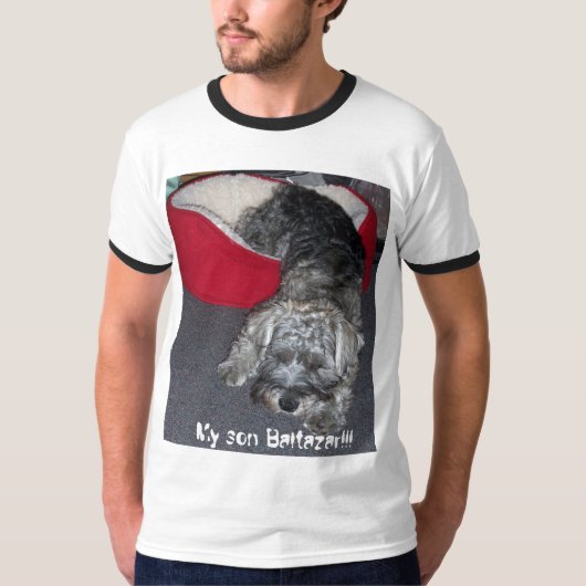 45の私の息子Baltazar!!! Tシャツ (正面)