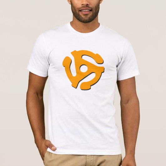 45の紡錘のグラフィックのワイシャツ Tシャツ (正面)
