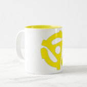 45の紡錘のコーヒー・マグ ツートーンマグカップ (正面左)