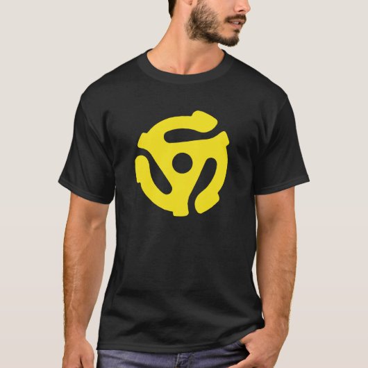 45のrpmのくものビニール tシャツ (正面)