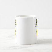 45を忘れるな 面白いマグカップ コーヒーマグカップ (中央)