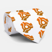 45アダプター-ターンテーブルのレコードDJのディスクジョッキー ネクタイ (ロール)