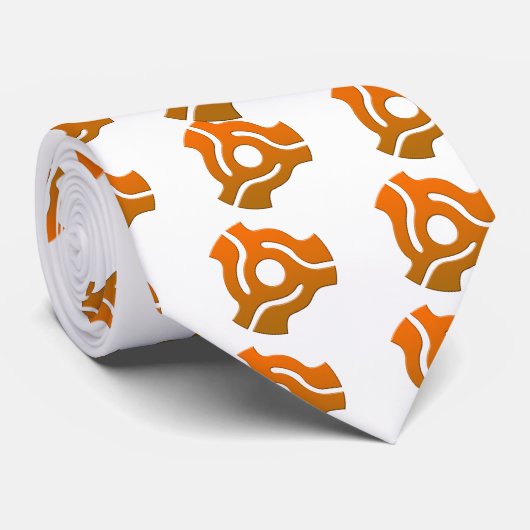 45アダプター-ターンテーブルのレコードDJのディスクジョッキー ネクタイ (ロール)