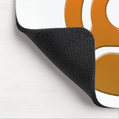 45アダプター-ターンテーブルのレコードDJのディスクジョッキー マウスパッド (コーナー)