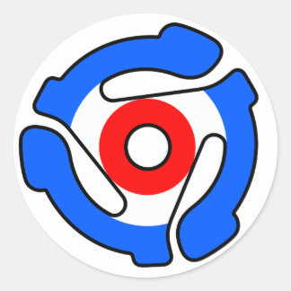 45アダプモダンターステッカー ラウンドシール