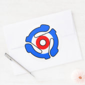 45アダプモダンターステッカー ラウンドシール (封筒)