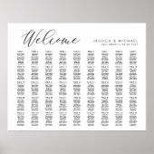 45テーブル大歓迎シーティンググラフプラン ポスター (正面)