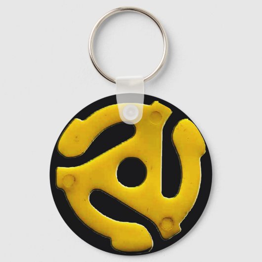 45ビニールレコードアルバムプラスチック挿入 キーホルダー (正面)