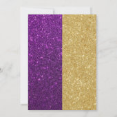 45モダン誕生日 招待状 (裏面)