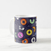 45レコードのコーヒーカップ コーヒーマグカップ (正面左)