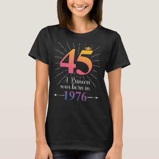 45位の誕生日ギフト45年 Tシャツ