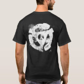 45個のアダプターの芸術 Tシャツ (裏面)