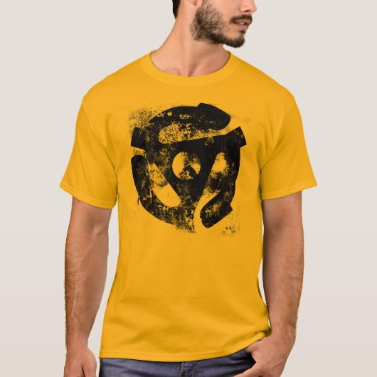 45個のアダプターの芸術 Tシャツ (正面)