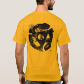 45個のアダプターの芸術 Tシャツ (裏面)