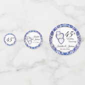 45周年結婚ハート コンフェッティ (裏面)