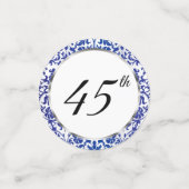 45周年結婚ハート コンフェッティ (スモール正面)