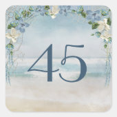 45周年記念の航海用ネットとアーチ スクエアシール (正面)