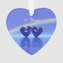 45周年記念サファイアハート