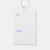 45周年記念サファイアハート ギフトタグ (裏面)