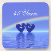 45周年記念サファイアハート コースター (正面)
