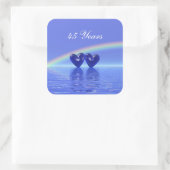 45周年記念サファイアハート スクエアシール (バッグ)