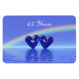 45周年記念サファイアハート マグネット