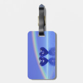 45周年記念サファイアハート ラゲッジタグ (裏面縦)