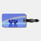 45周年記念サファイアハート ラゲッジタグ (裏面横)