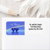 45周年記念サファイアハート ラベル (インサイチュ)