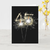 45周年記念スパーカーズオンブラック カード (黄色い花)