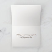 45周年記念ディアアントラーブーケ カード (内部)