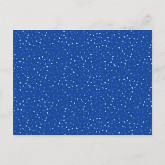 45周年記念ハートの日付写真保存 案内ポストカード (裏面)