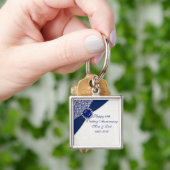 45周年記念結婚キーチェーン キーホルダー (手)