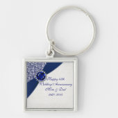 45周年記念結婚キーチェーン キーホルダー (正面)