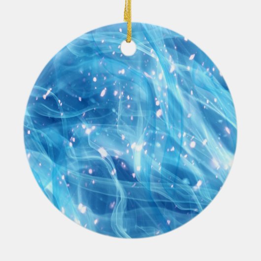 45周年記念結婚サファイアパーティー灯 セラミックオーナメント (裏面)