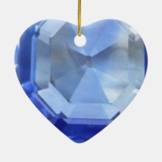 45周年記念結婚サファイア セラミックオーナメント (裏面)