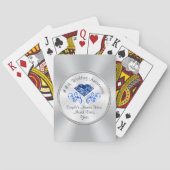 45周年記念結婚パーティーのアイディア トランプ (裏面)