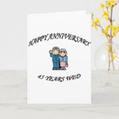 45周年記念 カード (黄色い花)