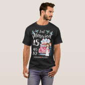 45周年記念 - 結婚45周年記念 Tシャツ (正面フル)