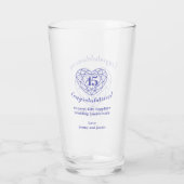 45周年45年サファイアブルーカスタム タンブラーグラス (裏面)