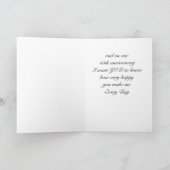 **45周年**結婚に カード (内部)