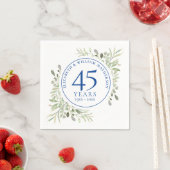 45周年・65周年 結婚記念 水彩画 ガーデニング スタンダードカクテルナプキン (インサイチュ)
